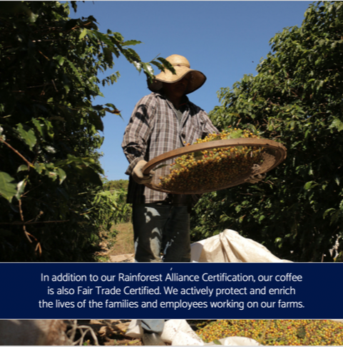 Nobletree Coffee - Wholesale Coffee Beans - Dois Americanos Breakfast Blend Medium Roast Coffee 12 oz4