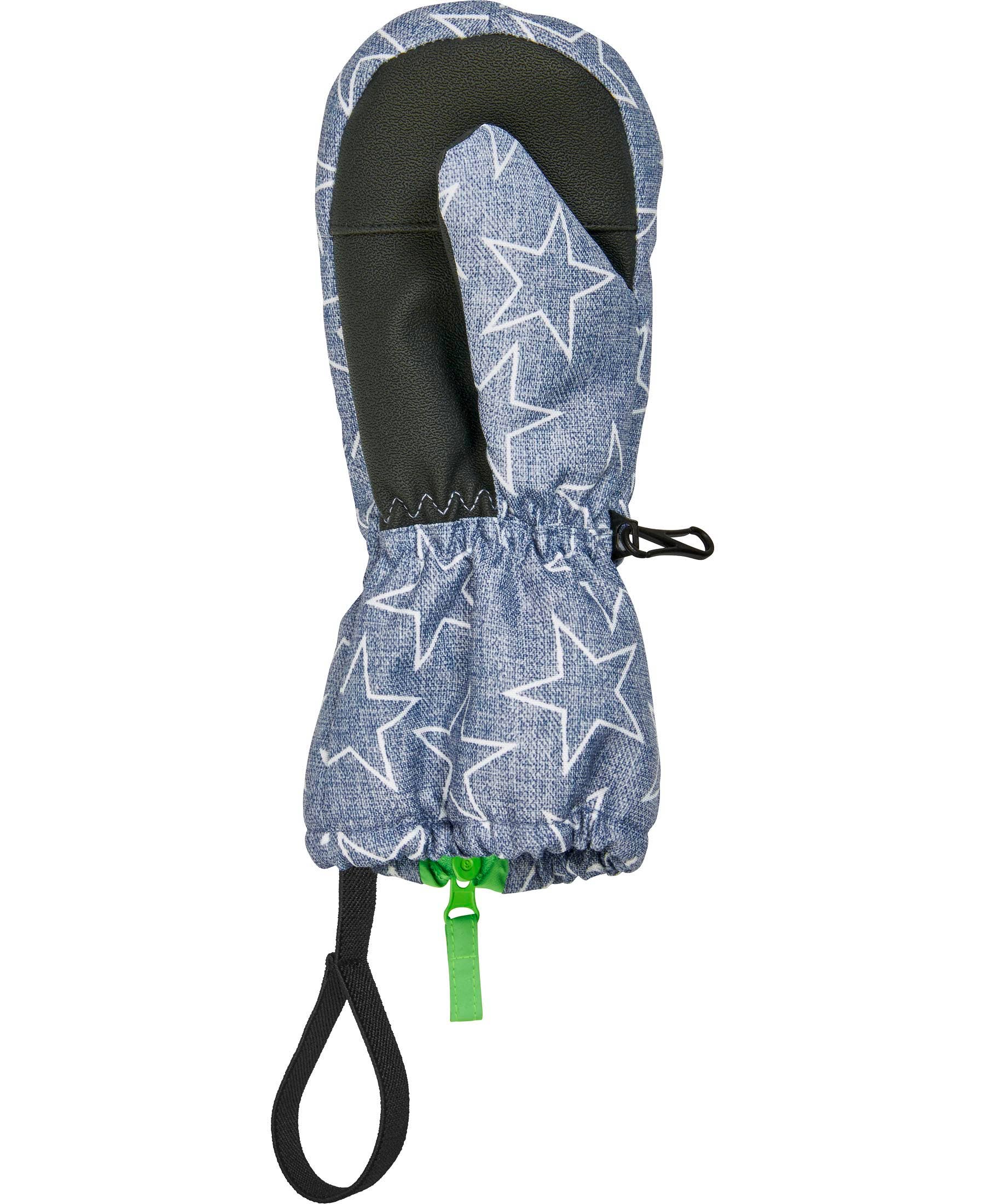 denim blue Mitten stars zipper for wholesale on Faire4