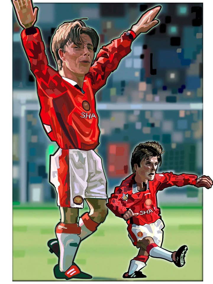 Impression Beckham RBN pour la vente par A Guy Called Minty LTD