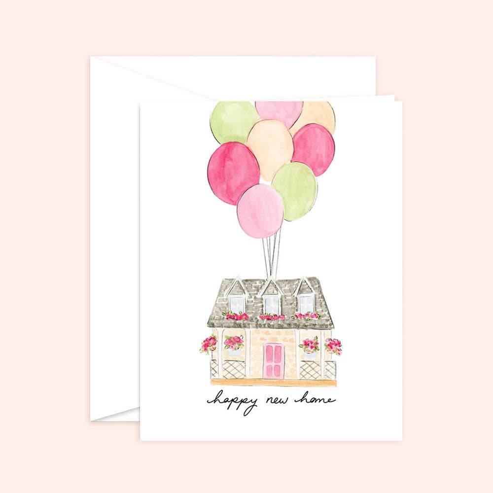 Almeida Illustrations - Wholesale Housewarming Card - Happy New Home Card0