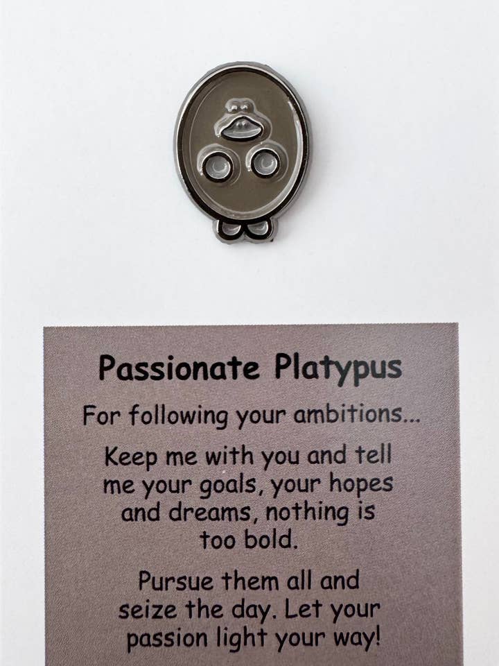 Épingle Ornithorynque Passionné pour la vente par Little Joys