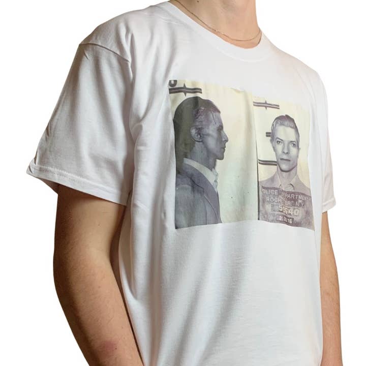 ZZZEBRAAA LIMITED - Wholesale Screen Printed T-Shirt - Unisex - Mugshot Iconic Aesthetic White or Black T-Shirt
