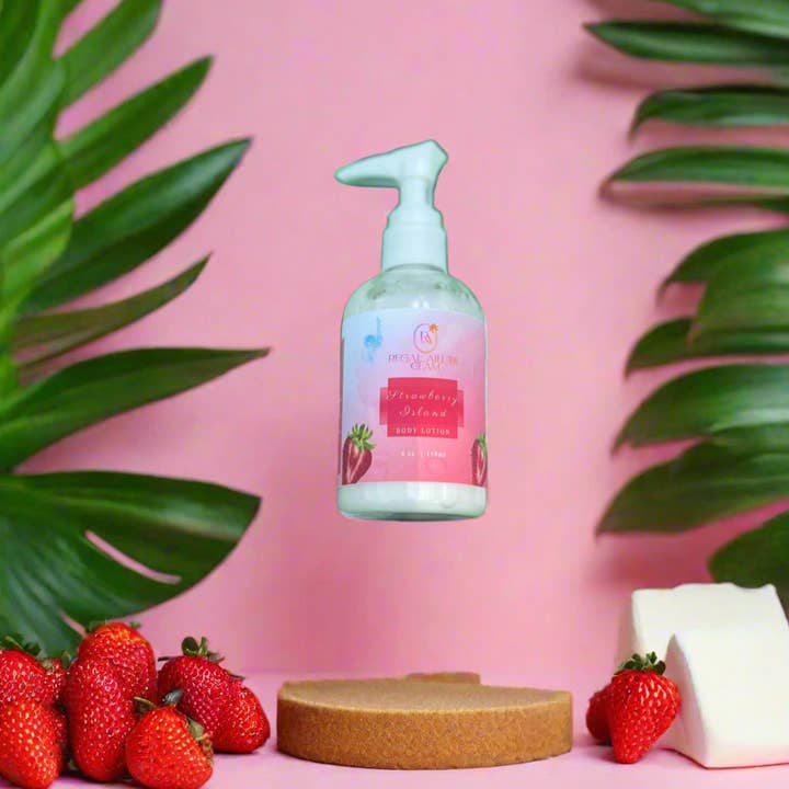 Strawberry Island Body Lotion for wholesale by Regal Allure Glam