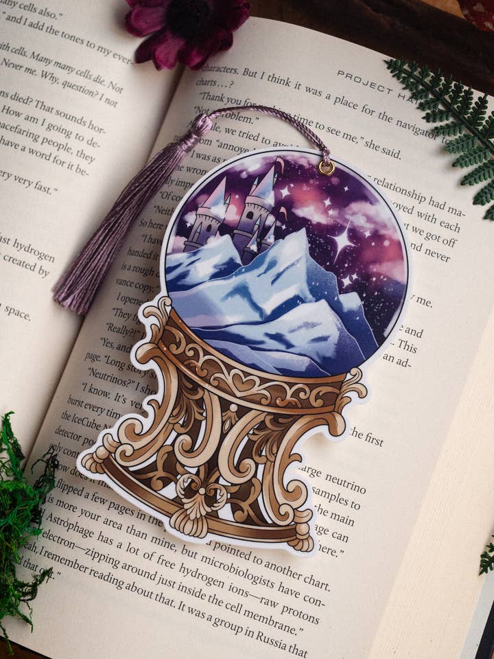 Marcador de Livros Globo da Cidadela Iluminada pelas Estrelas por atacado de The Bookish Atelier