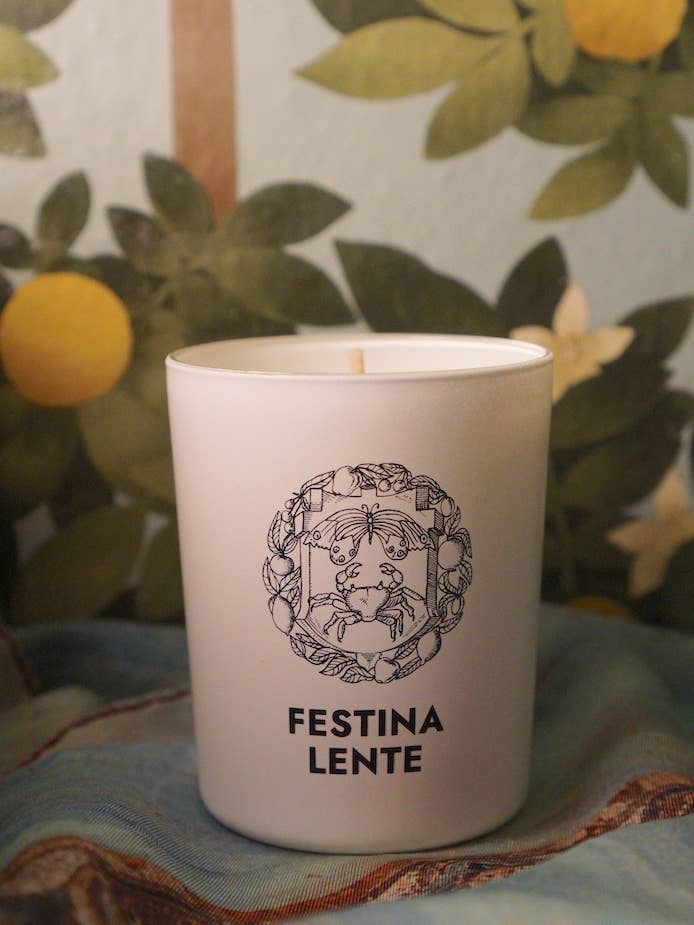 PRIMA LUCE 200gr (7oz) Niche Scent Candle for wholesale by FESTINA LENTE MILANO