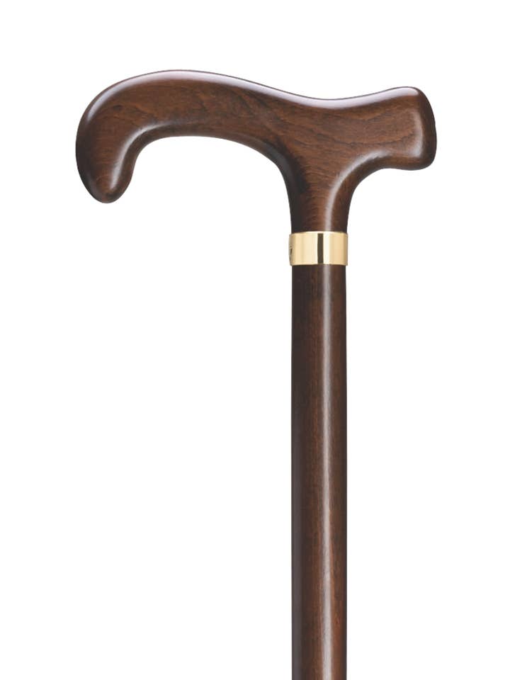 Manico Hercules Derby in noce per la vendita all'ingrosso da parte di Harvy Canes