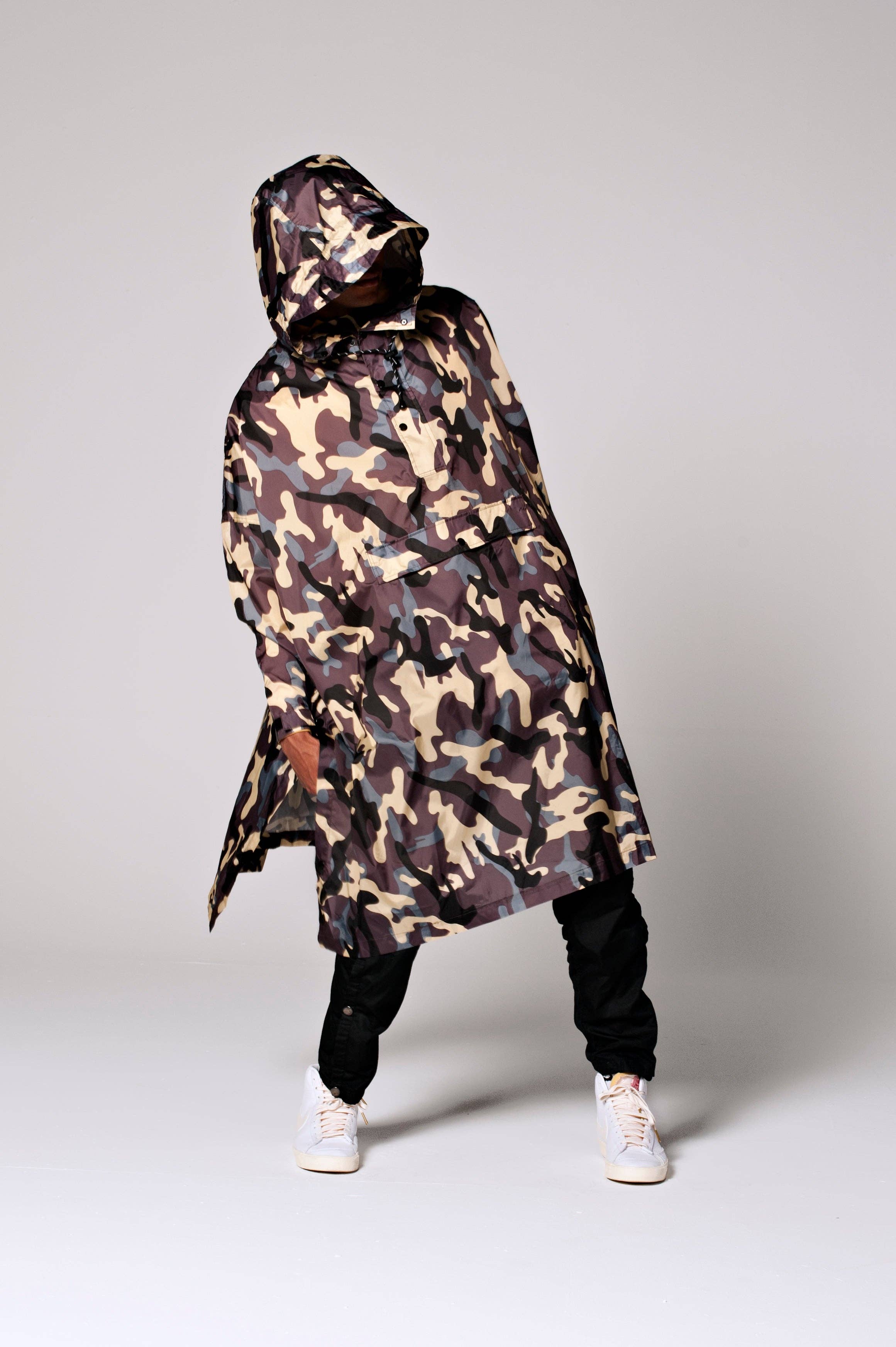 Rainkiss - Wholesale Poncho - Women's - Camo - Rain Poncho2