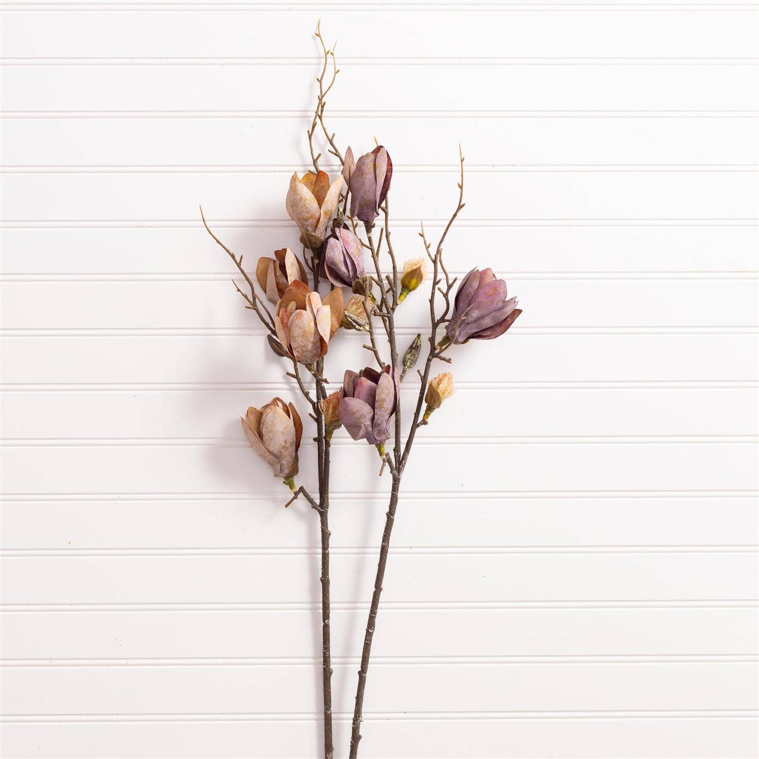 Audrey's Home & Gift - Wholesale Artificial Flowers - Branch - Magnolia (PK/12 AST)0
