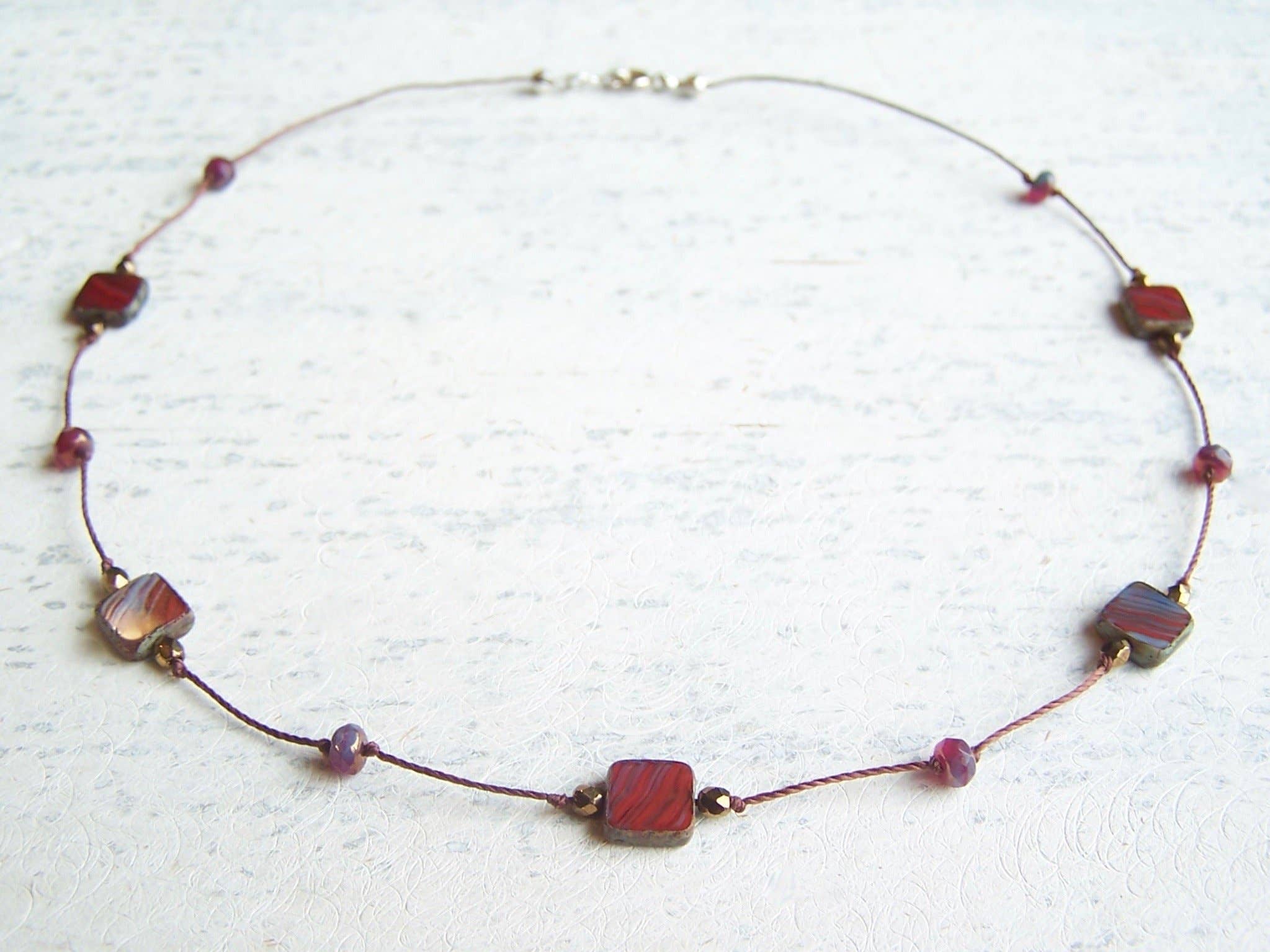 Jo Bird Jewelry – Colar com missangas/pérolas por atacado – Colar Sundance17