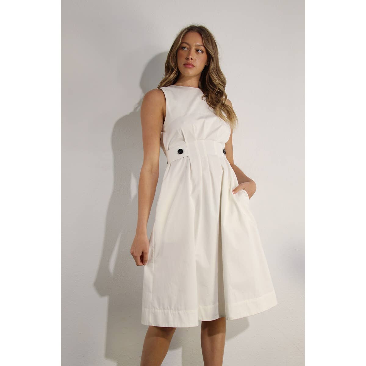Mulla - Vente Robe – femme - ROBE PLISSÉE EN COTON34