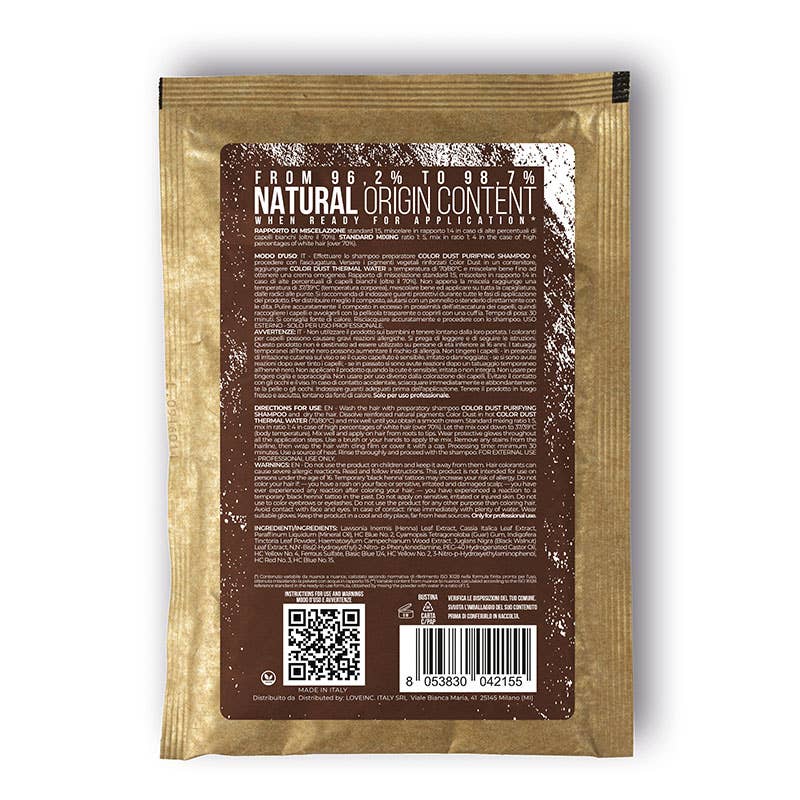 VISIONHAIRE SRL – wholesale Hårfärg – Color Dust Grönsaksolja - Professionell vegansk formula - 40 g7