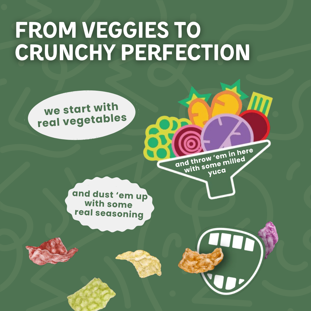 Snacklins - Wholesale Puffed Snack - Garden Variety Original Snacklins (12ct - 3 oz)6