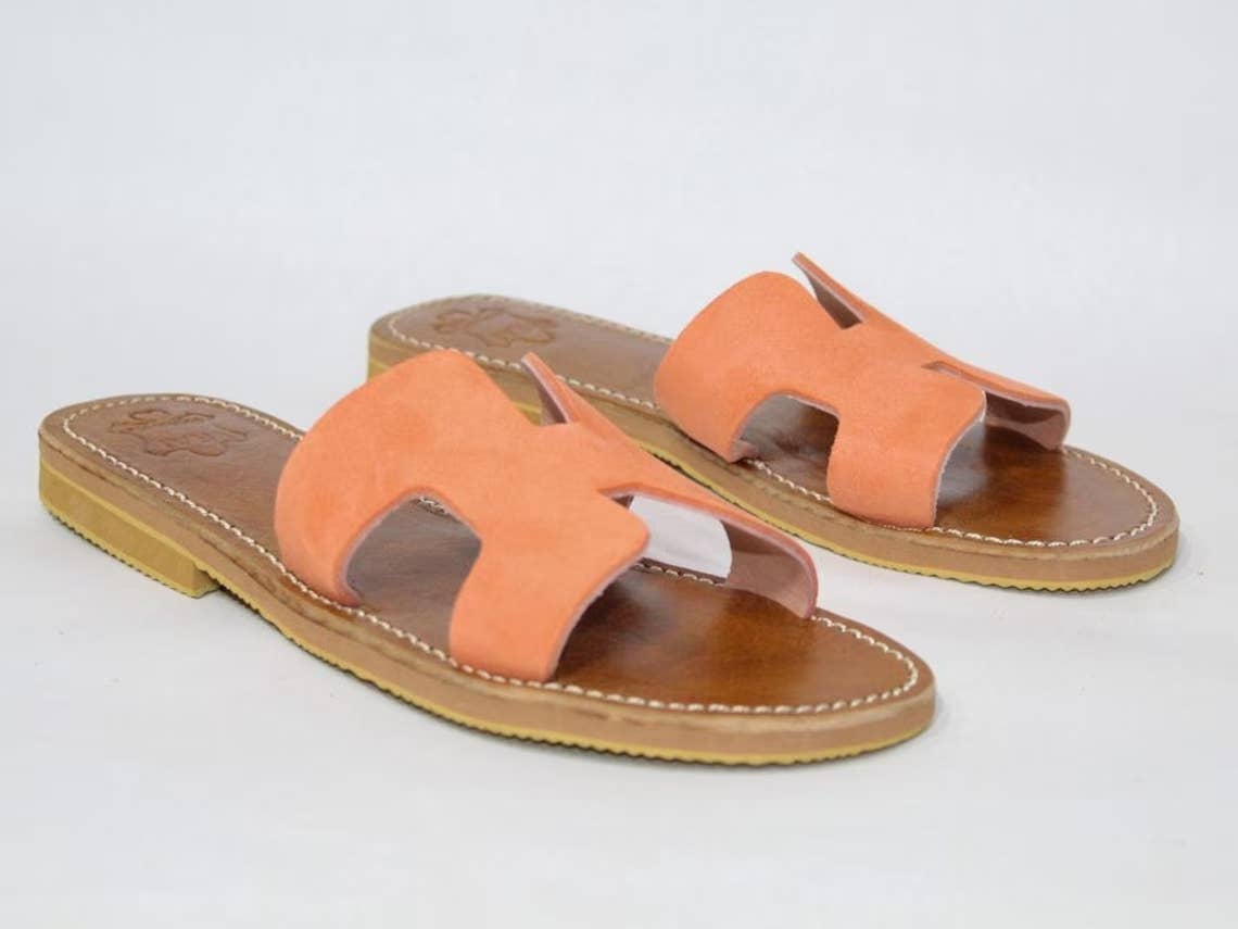 HandmadeBestSeller – wholesale Sandals – Women's – Moroccan suede sandals sewn entirely, handmade10