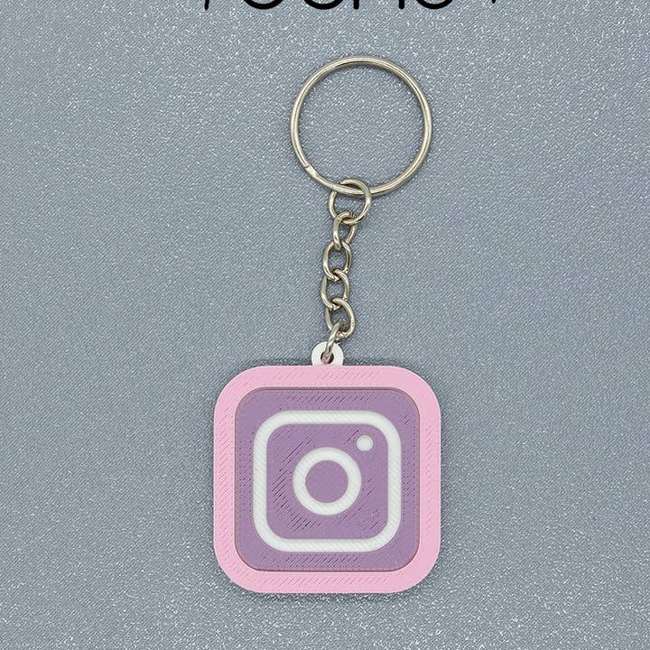 NFC Keychain for Social Media, Digital Business Card for wholesale by Juno 3D