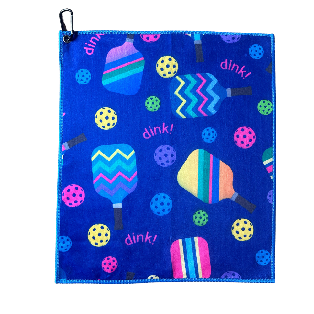 Born to Rally - Vendita all'ingrosso Asciugamano da sport - Asciugamani sportivi in microfibra/cotone Pickleball6