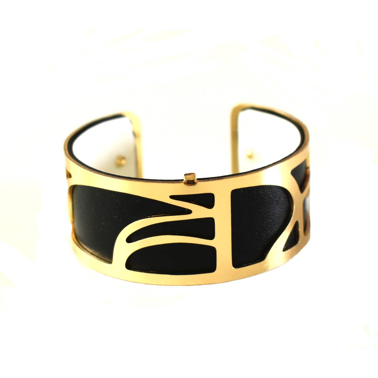 Laurent Scott Collection - Wholesale Cuff Bracelet - Interchangeable Cuff - Gold Manchette1