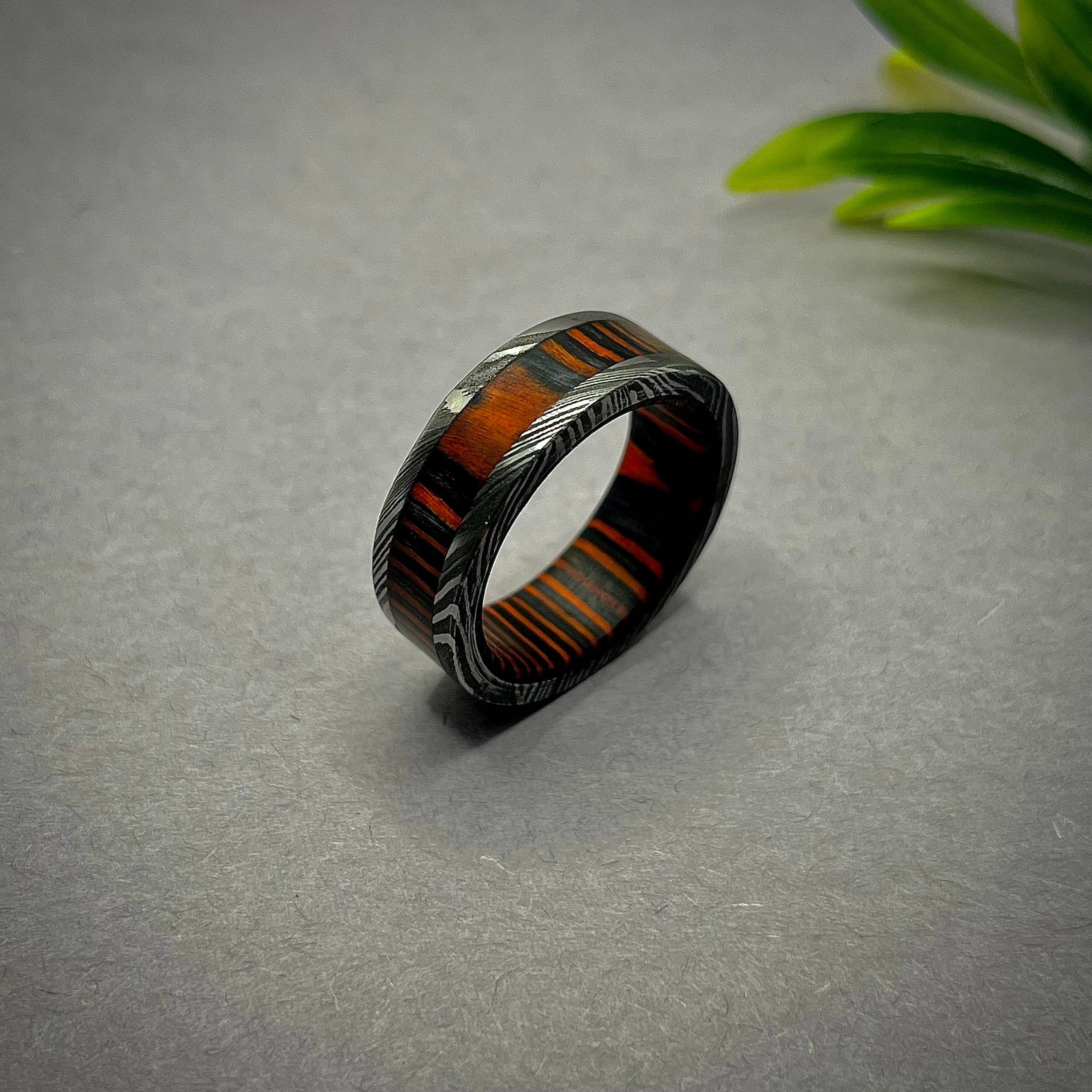 RustyStudioUSA - Wholesale Jewelry - Men's - Damascus Ring Men, Damascus Ring, Mens Wedding Ring, Mens Ring, Damascus Steel Ring, Damascus Steel Bands, Damascus Steel Rings, Women Rings2