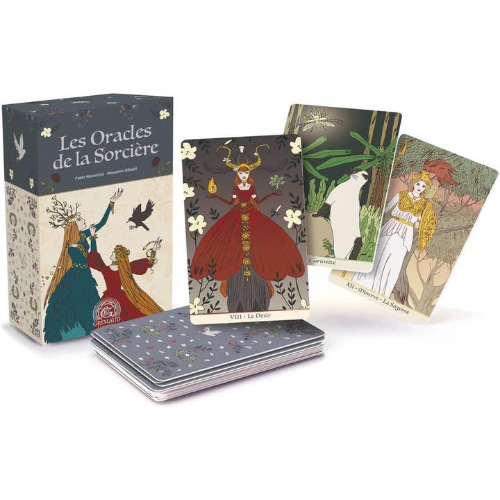 Cardshouse - Wholesale Tarot Cards - Les Oracles de la Sorcière Oracle cards French edition Grimaud Cartomancie