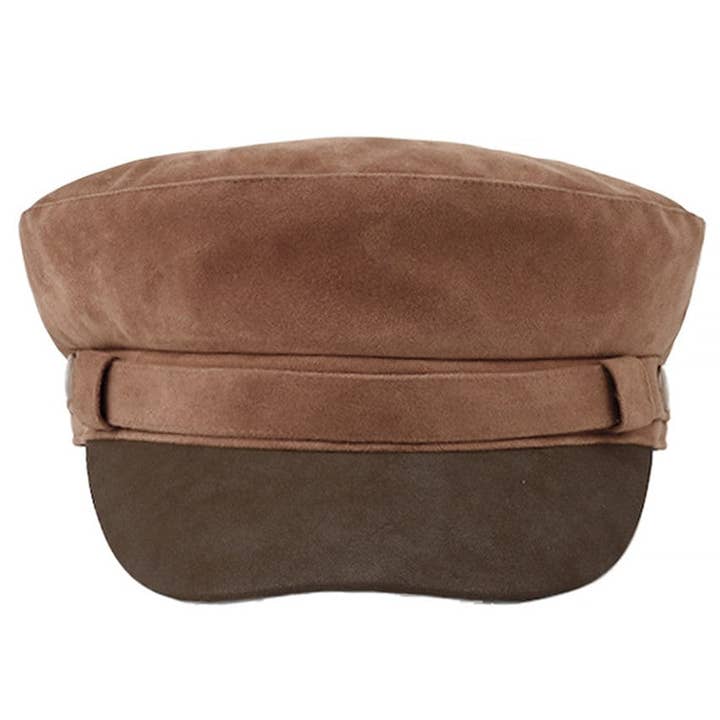 MiMi Wholesale - Wholesale Newsboy/Schoolboy Hat - Women's - FHE0166 Faux Suede Fisherman's Cap6