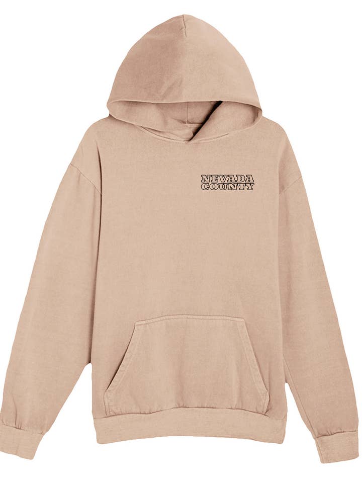 Nevada County, CA Hoodie for wholesale by Cosmic Shark Clothing