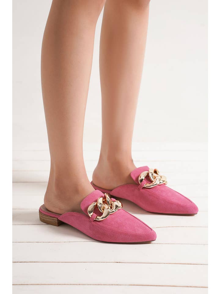 BEAST FASHION - Wholesale Mules - Women's - GEM-36 Chain Detail Mules25