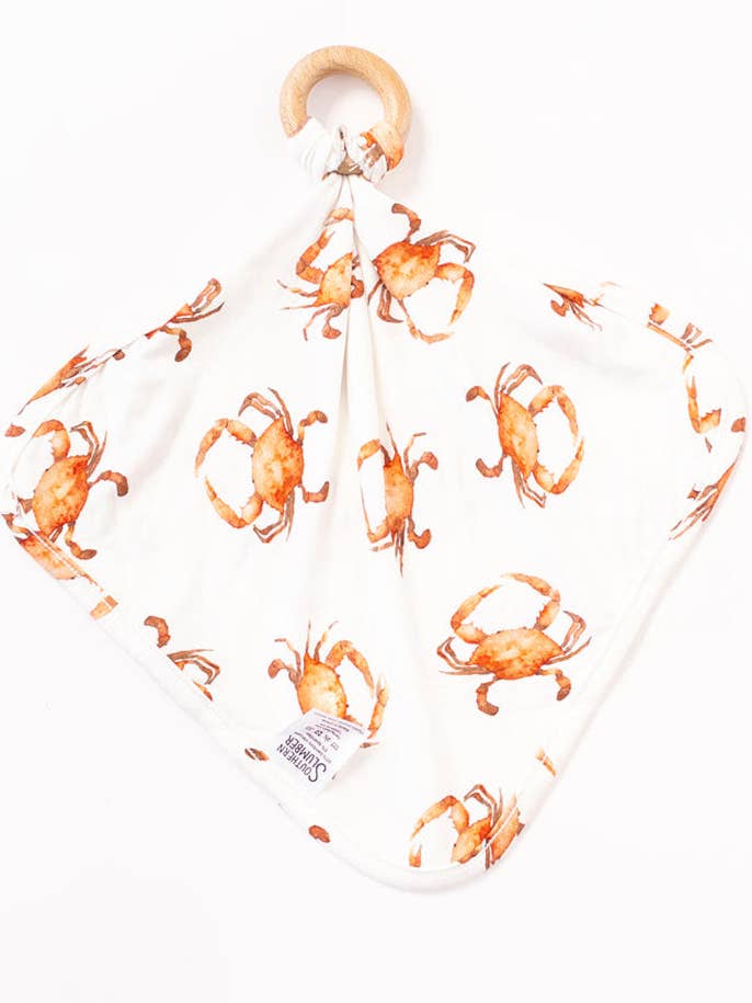 Orange Crab Bamboo Suttekæde med Træring for engroshandel hos Southern Slumber