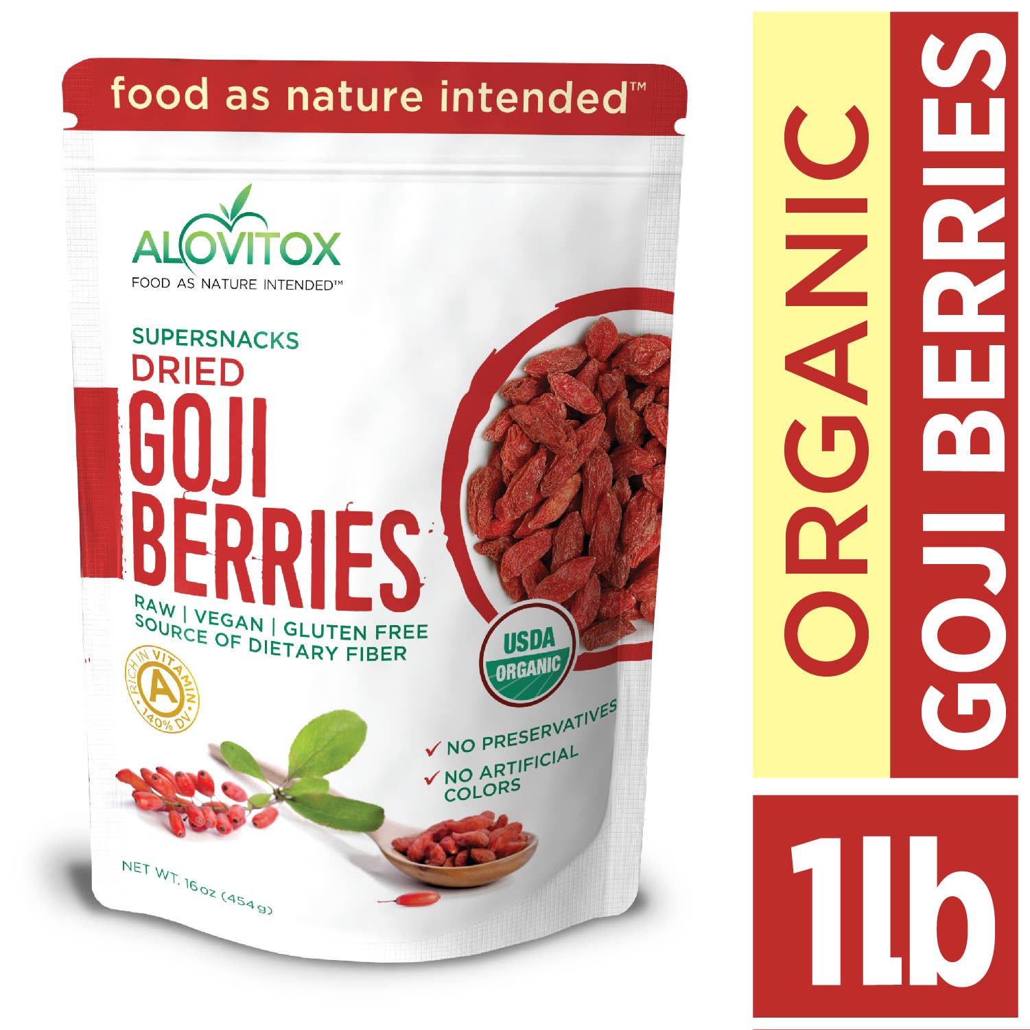 Alovitox - Wholesale Dried/Dehydrated Fruit - Certified Organic Goji Berries2