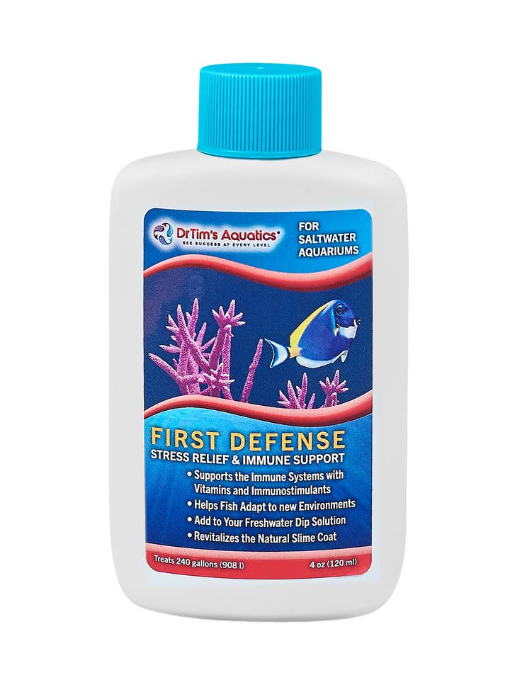 Première Défense Eau Salée pour la vente par DrTim's Aquatics