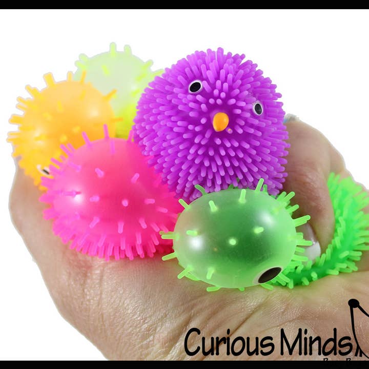 Curious Minds Toys – Großhandel Squishy-Spielzeug – Kind & Baby – 1 Mini-Puffer Chicks — kleines, originelles Spielzeug — Partygeschenke — Ea1