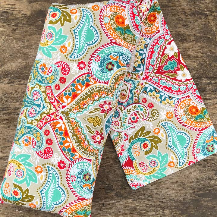 The Organic Sweetie - Wholesale Heating pad - Paisley Paradise - Heat Pack Large0