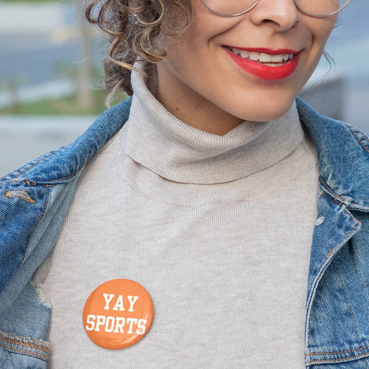 GameDayDrips – wholesale Lapel pin/button – Game Day Button | Yay Sports | Customizable2