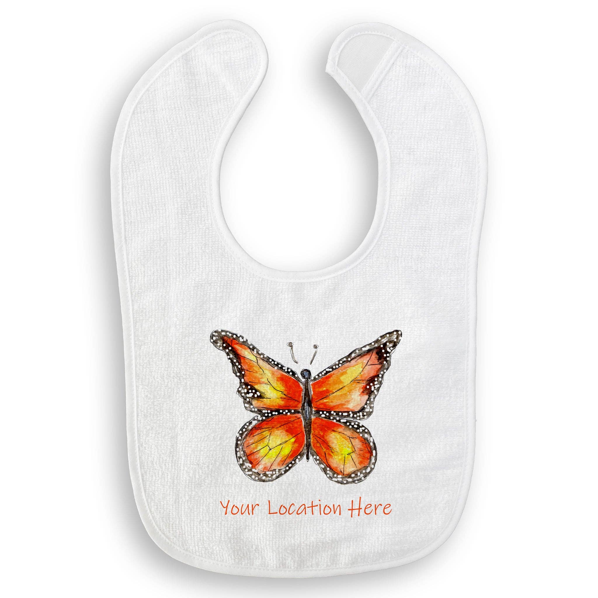 French Graffiti – Engroshandel Viskestykke – Monarch Butterfly med placering15