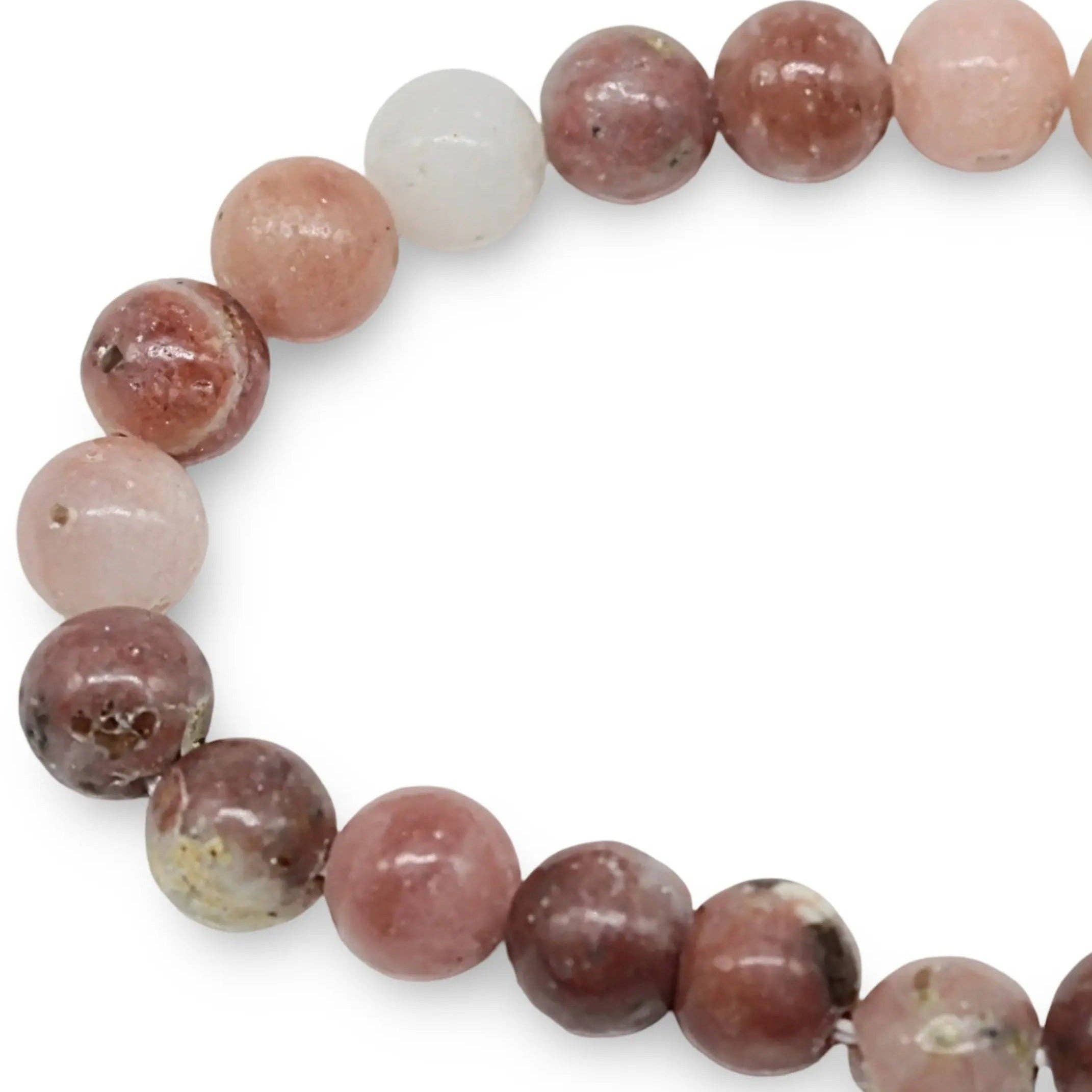 Arômes & Évasions - Vendita all'ingrosso Bracciale con perline - Bracciale - Plum Blossom Jade - 8mm1