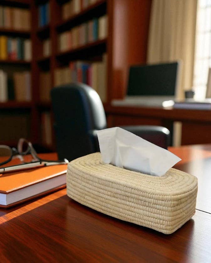 HandmadeBestSeller - Wholesale Tissue-doosje - Handgeweven Palmblad Tissuedoos – Natuurlijke Decoratie4