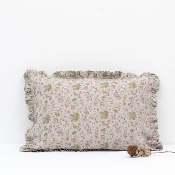 Linen Tales - Wholesale Bedding Pillowcase/Sham - Botany 2 Linen Pillowcase with Frills
