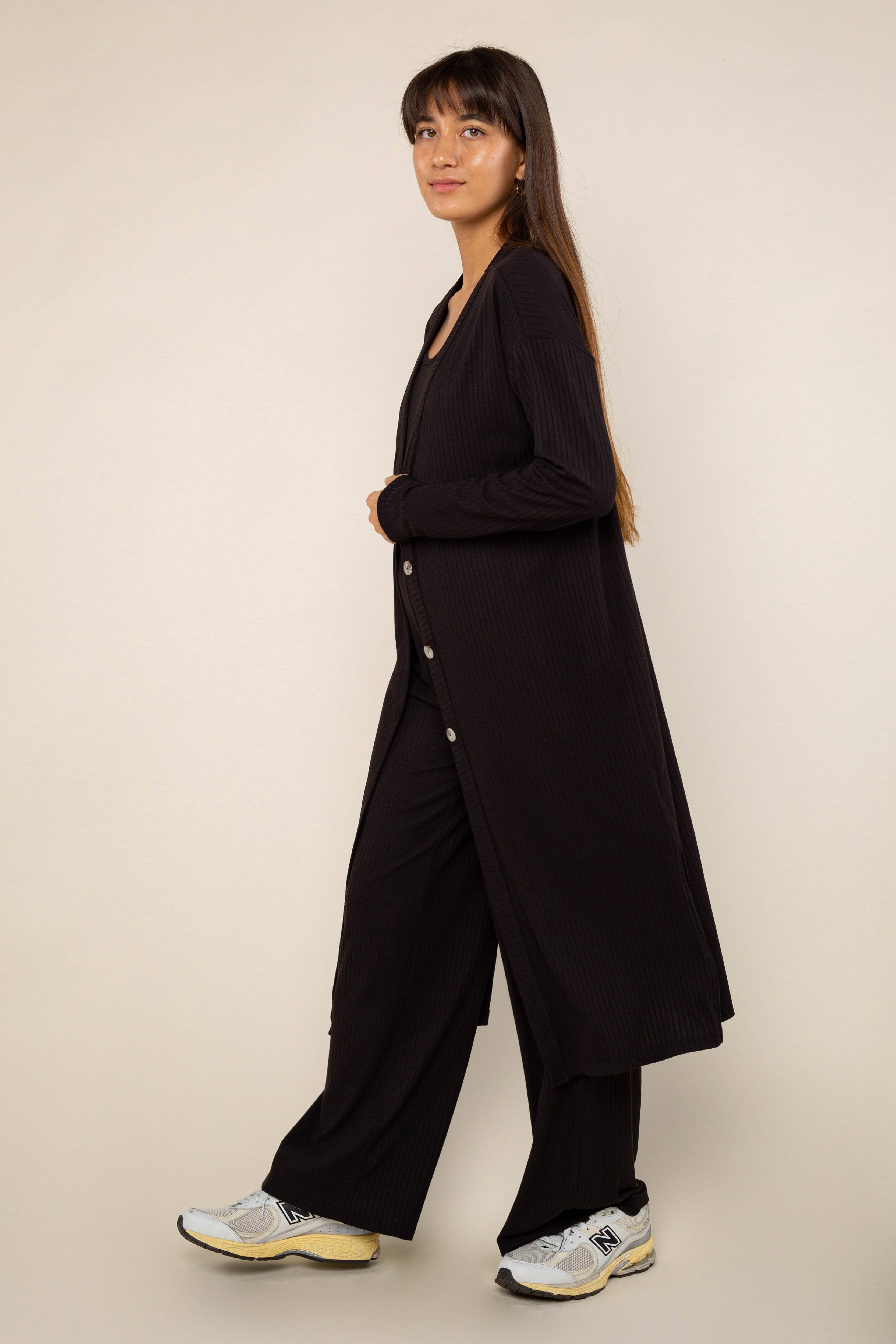 NLT – Engroshandel Cardigan - Dame – Lennon Rib Cardigan1