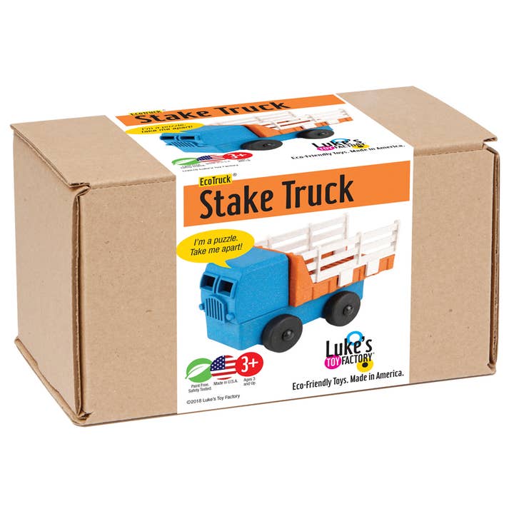 Luke's Toy Factory - Wholesale Toy Car/Truck - Kids - Stake Truck