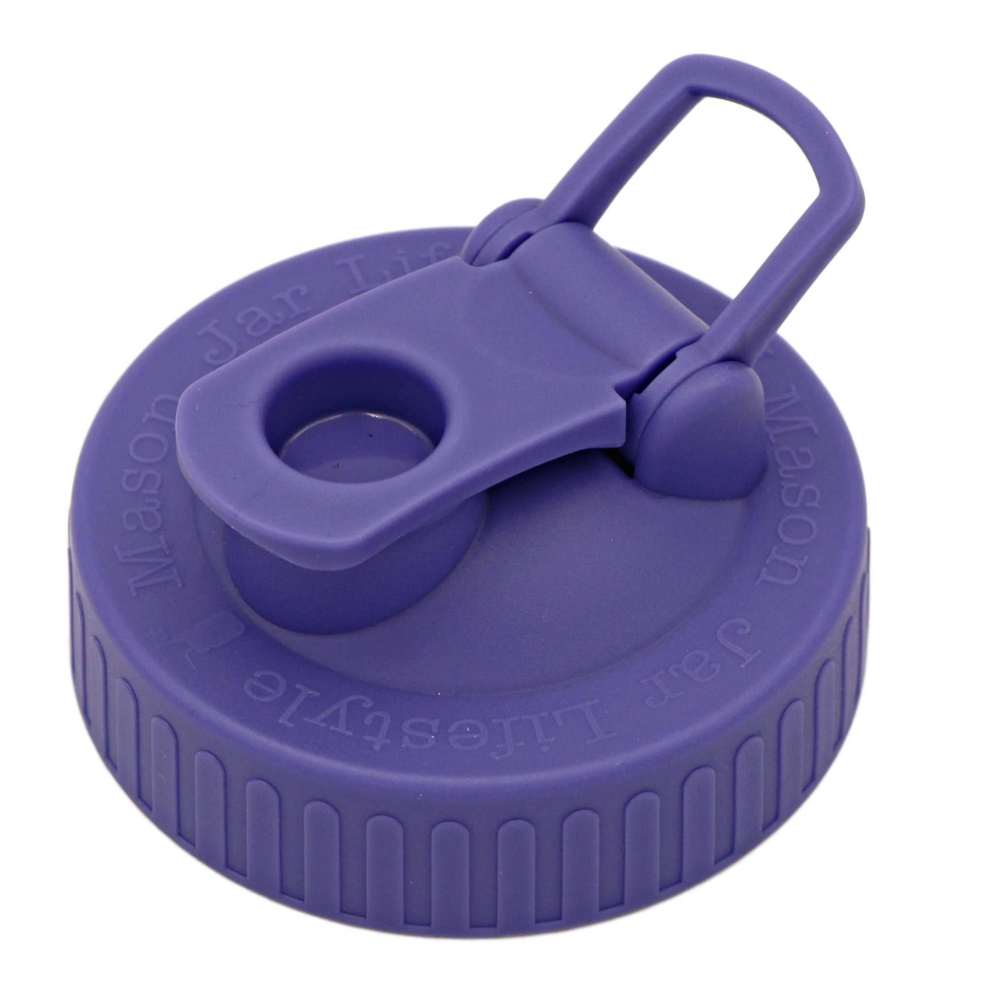 Mason Jar Lifestyle - Vente Boîtes de conservation - Couvercle verseur et stockage avec boucle de transport pour bocaux Mason24