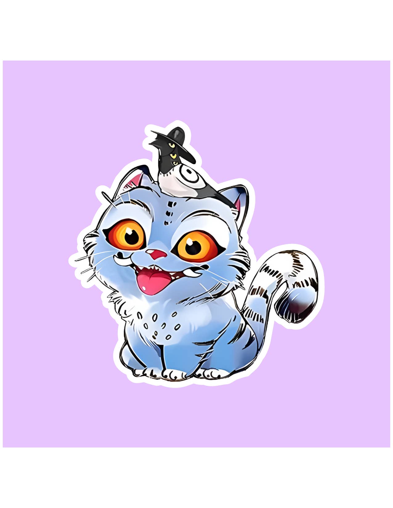 Shadows of Sunshine - Wholesale Sticker - Derpy and Bird Kpop Demon Hunters Sticker