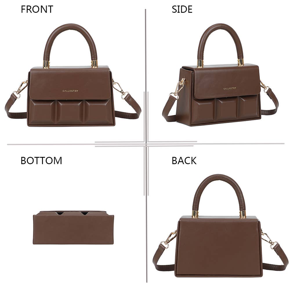Gallantry - Venta al por mayor Bolso con asas - Mujer - Bolso ChocoLuxe de Gallantry, diseño inspirado en el chocolate17