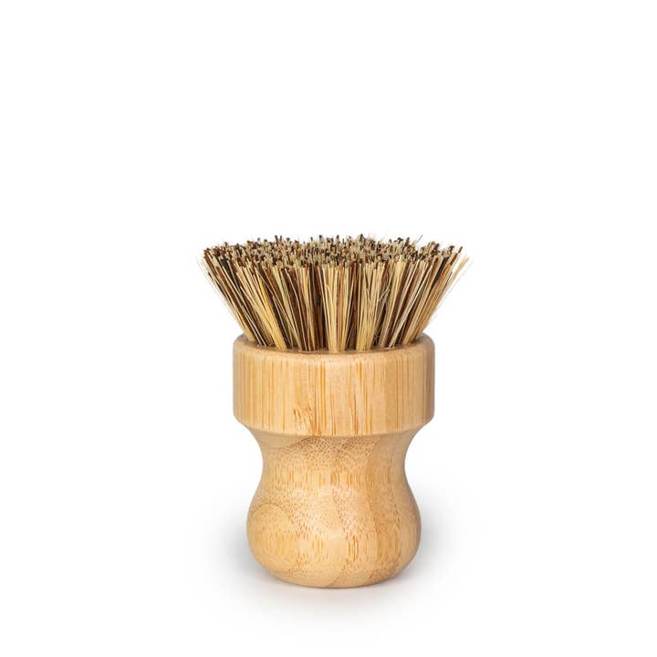 EcoFreax - Wholesale Cleaning brush - sisal/coconut mini scrub brush bamboo dish scrubber4