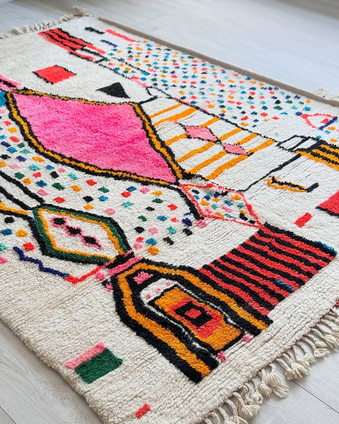 BerberNest – wholesale Area rug – Colorful Berber Moroccan Rug, Large area rug, Shag rug4