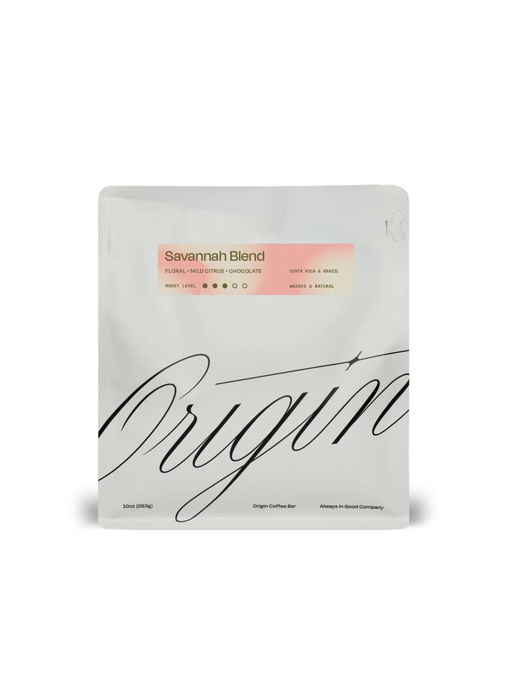 Savannah Blend for wholesale by Origin Coffee Bar