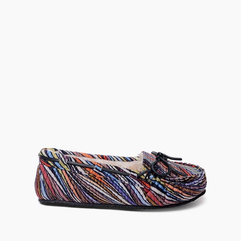 Minnetonka - Wholesale Slippers - Women's - Women's Suede Fabric Cozy Lined Cally Moccasin Slippers16