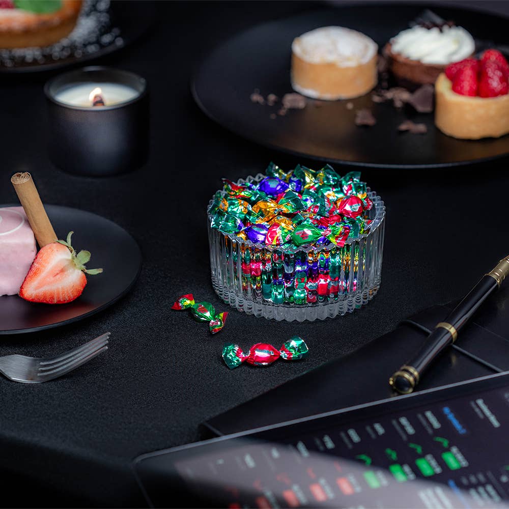 CHIPURNOI Confectionery – wholesale Boiled sweets – GLITTERATI Fruit & Berry, 2.3 oz. - Mini Hard Candies3