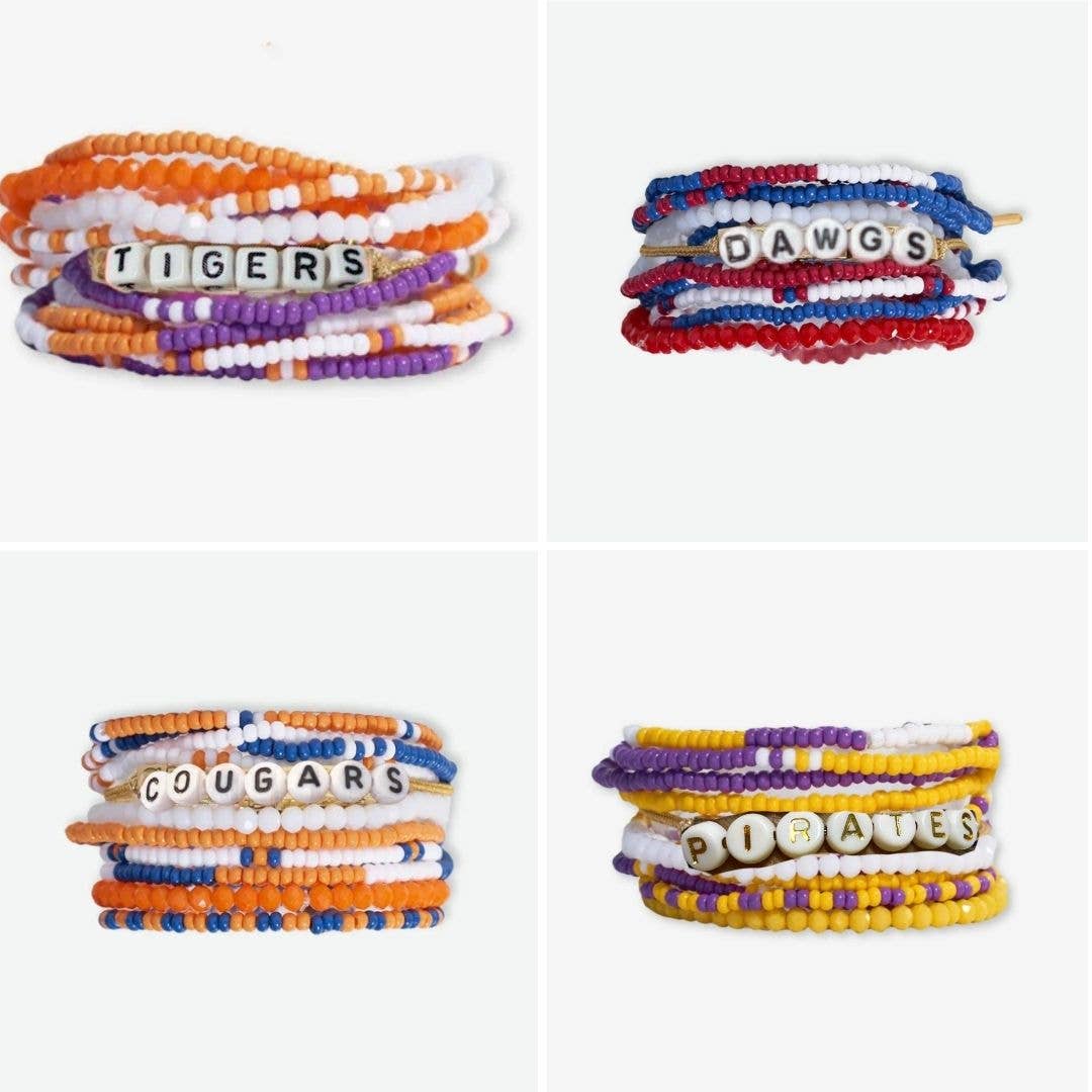 Anthologie, Co. - Wholesale Beaded Bracelet - School Spirit Bracelet - Custom Team Bracelet - Gameday5