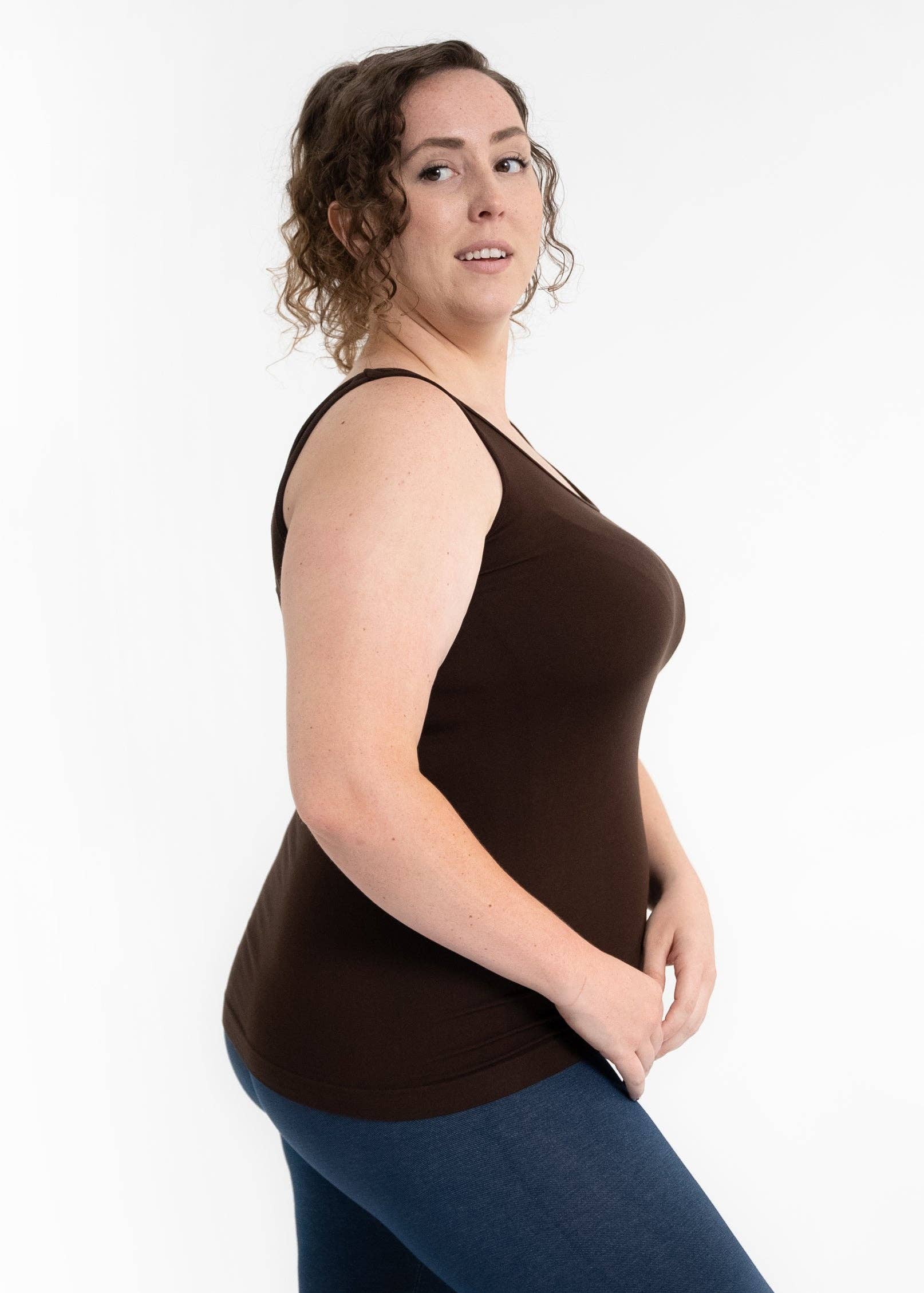 ELIETIAN - Wholesale Tank Top - Women's - Reversible Tank - Curvy Fit43