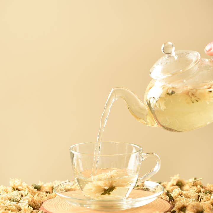 Terralux LLC – wholesale Loose tea – White Chrysanthemum Herbal Tea6