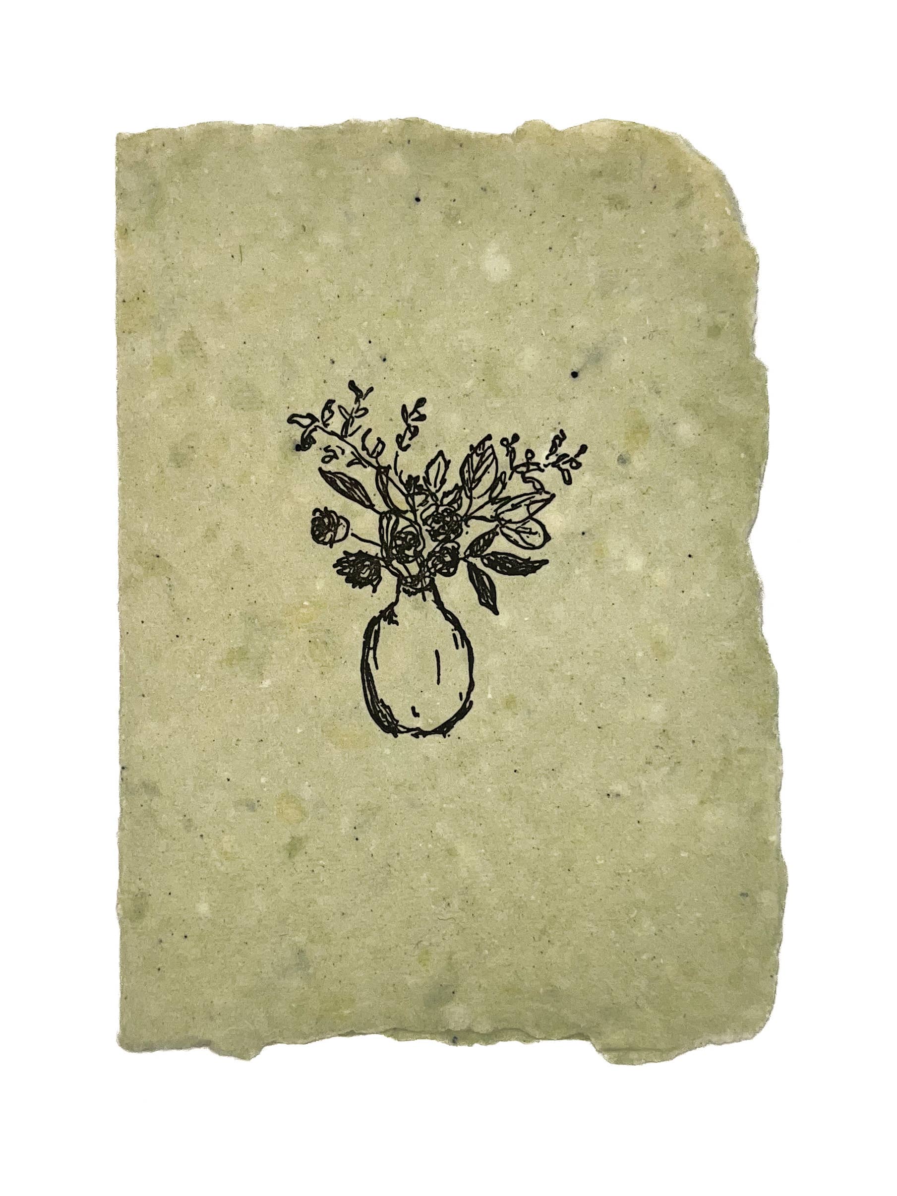 farmette - Wholesale Stationery/Notecard Set - vase with flowers0