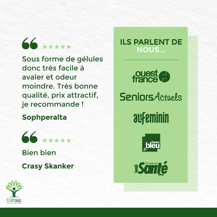 Bioptimal - Wholesale Oral Supplement/Vitamin - Organic nettle - Food supplement - in capsules11